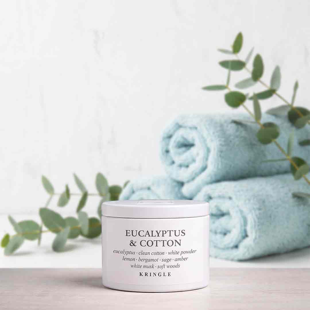 Eucalyptus & Cotton | 1-Wick Tin 3 oz