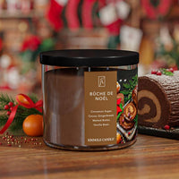 Buche De Noel 3-Wick Candle