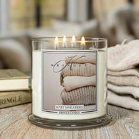 Knit Sweaters Scented Extra Large 4-wick Candle - Kringle Candle Store