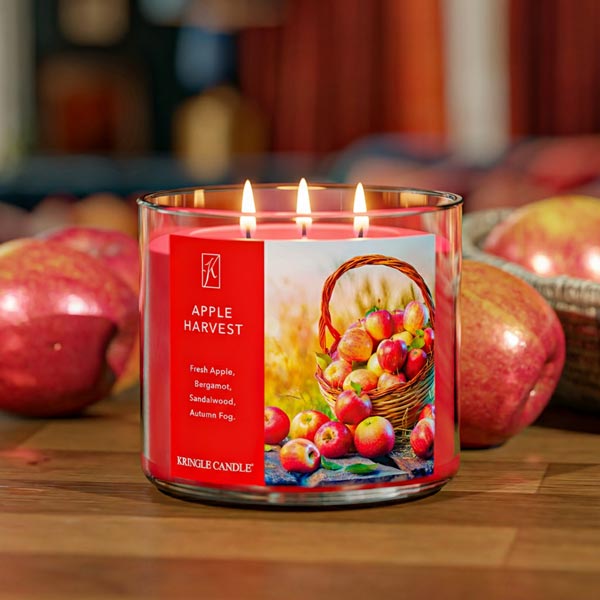 Apple Harvest 3-Wick Candle