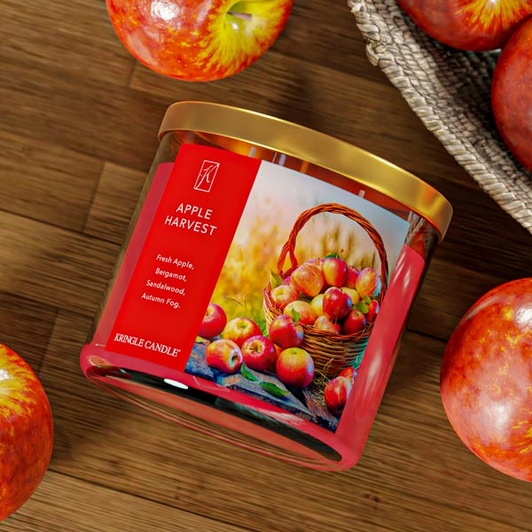 Apple Harvest 3-Wick Candle