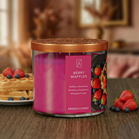 Berry Waffles 3-Wick Candle