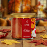 Crispy Leaves 3-Wick Candle