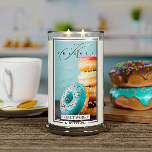 Donut Worry Large 2-wick