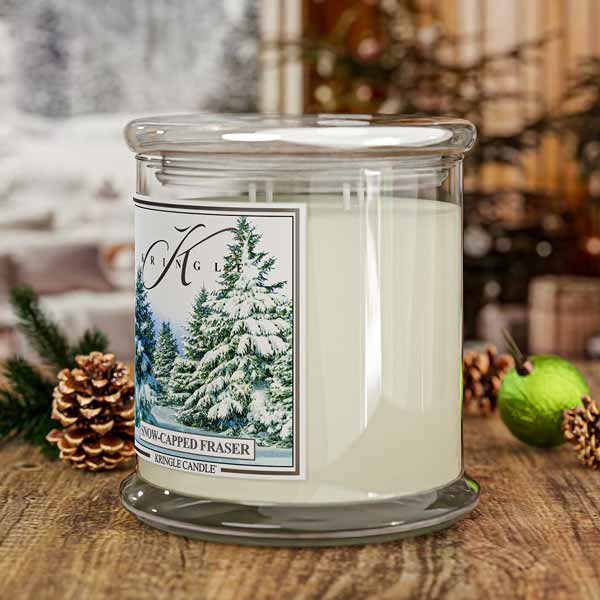 Snow-Capped Fraser Scented Extra Large 4-wick - Kringle Candle Store