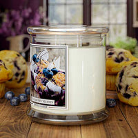 Blueberry Muffin Scented 4-wick candle