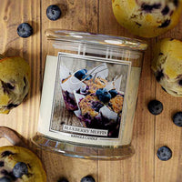 Blueberry Muffin Scented 4-wick candle