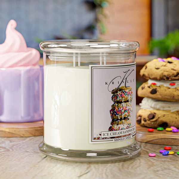 Ice Cream Sandwiches Scented 4-wick Candle