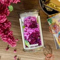 Fresh Lilac Scented Large 2-wick - Kringle Candle Company