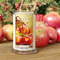 Apple Love  Scented Large 2-wick Lit Candle - Kringle Candle Company