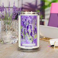 French Lavender Large 2-wick - Kringle Candle Company
