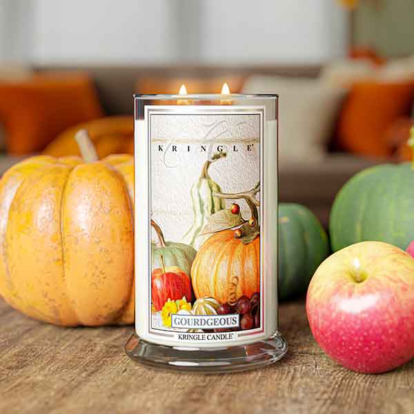 Gourdgeous Large 2-wick - Kringle Candle Company