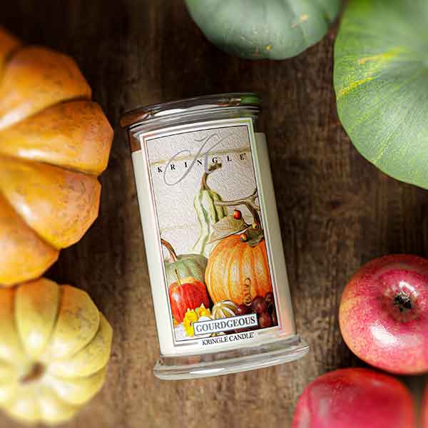 Gourdgeous Large 2-wick - Kringle Candle Company