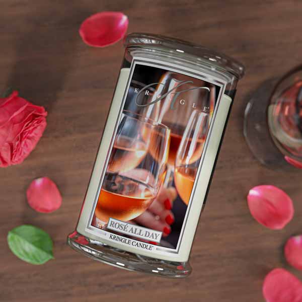 Rosé All Day Large 2-wick - Kringle Candle Company