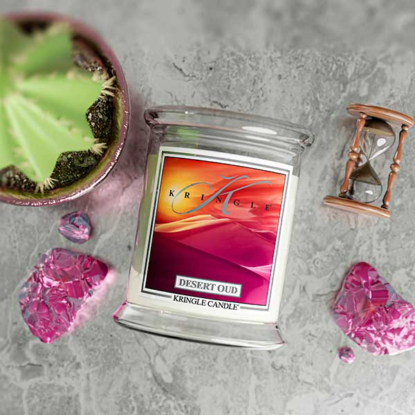 Desert Oud Medium 2-wick - Kringle Candle Company