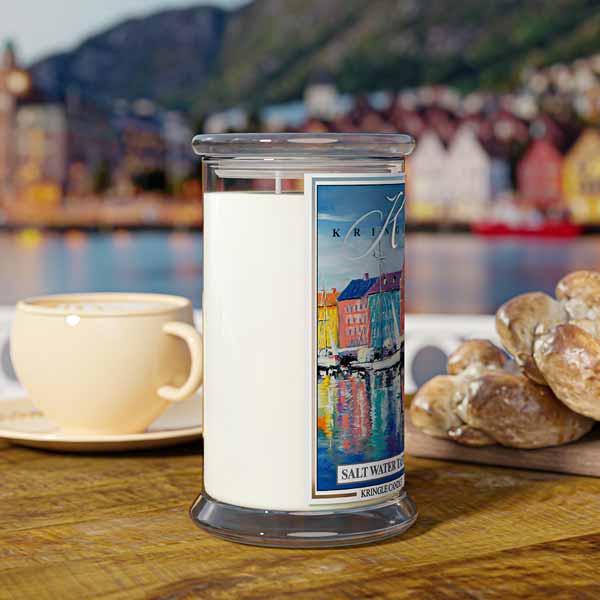 Salt Water Taffy Scented Large 2-wick - Kringle Candle Company