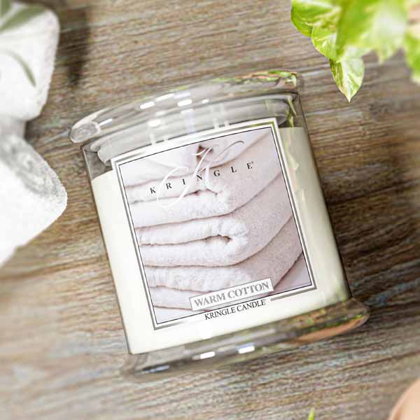 Warm Cotton Scented 4-wick Candle