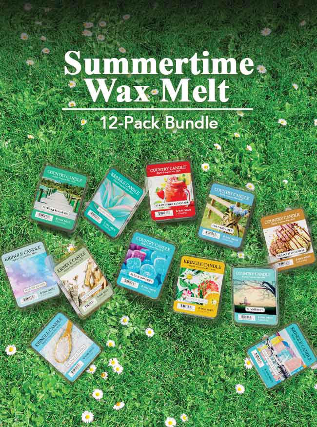 Summertime Wax Melt 12-Pack Bundle | Online Only
