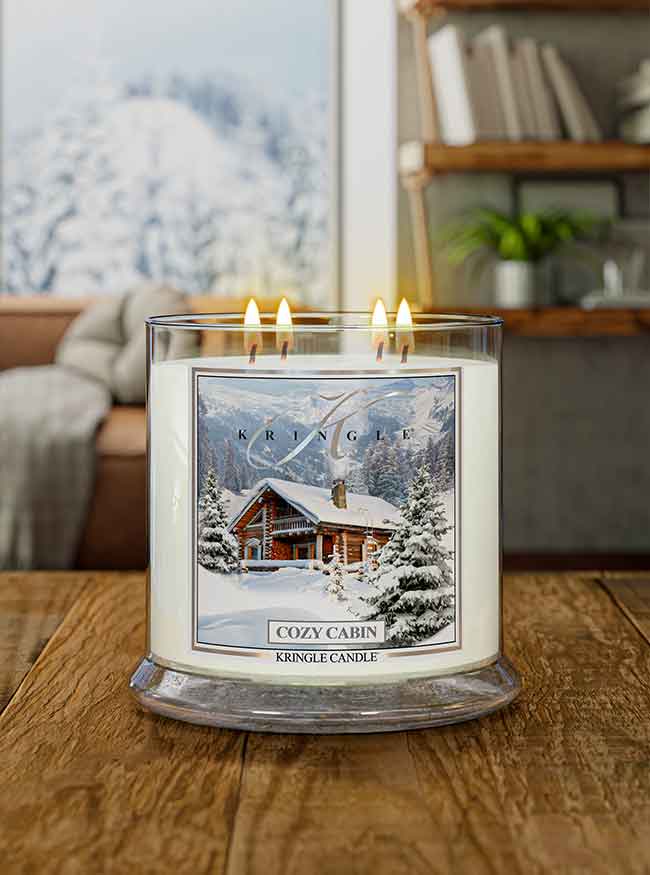 Cozy Cabin  | Large 4-wick