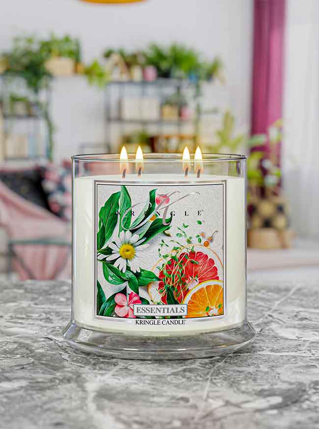 Essentials Scented 4-wick Candle lifestyle