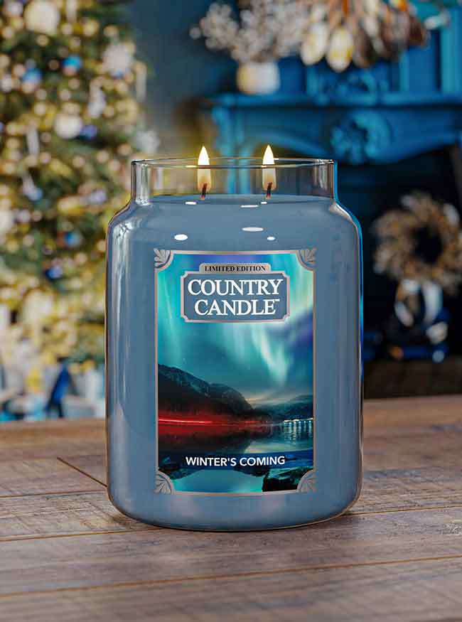 Winter's Coming Scented Large Limited Edition Candle