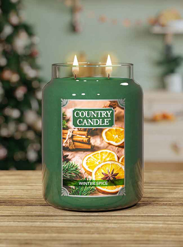 Winter Spice Large 2-wick - Kringle Candle Company