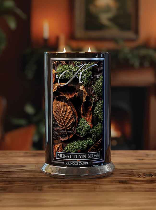 Mid-Autumn Moss  | Large 2-wick