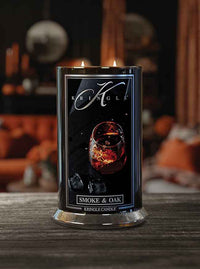 Smoke & Oak  | Large 2-wick - Kringle Candle Company