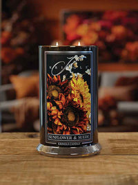 Sunflower & Suede  | Large 2-wick candle - Kringle Candle Company