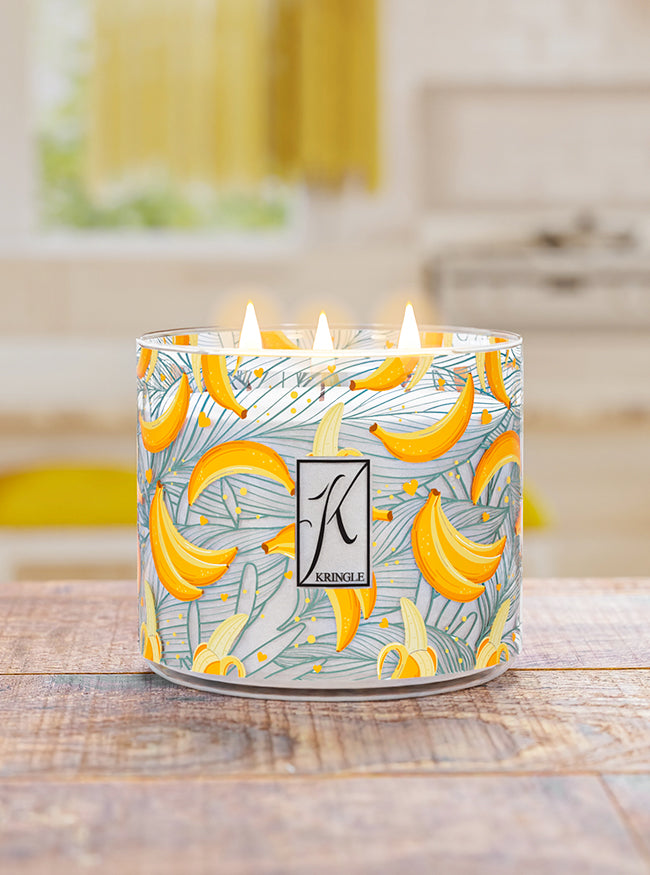 Bananas Foster 3-Wick Candle