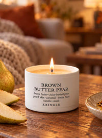 Brown Butter Pear | 1-Wick Tin 3 oz