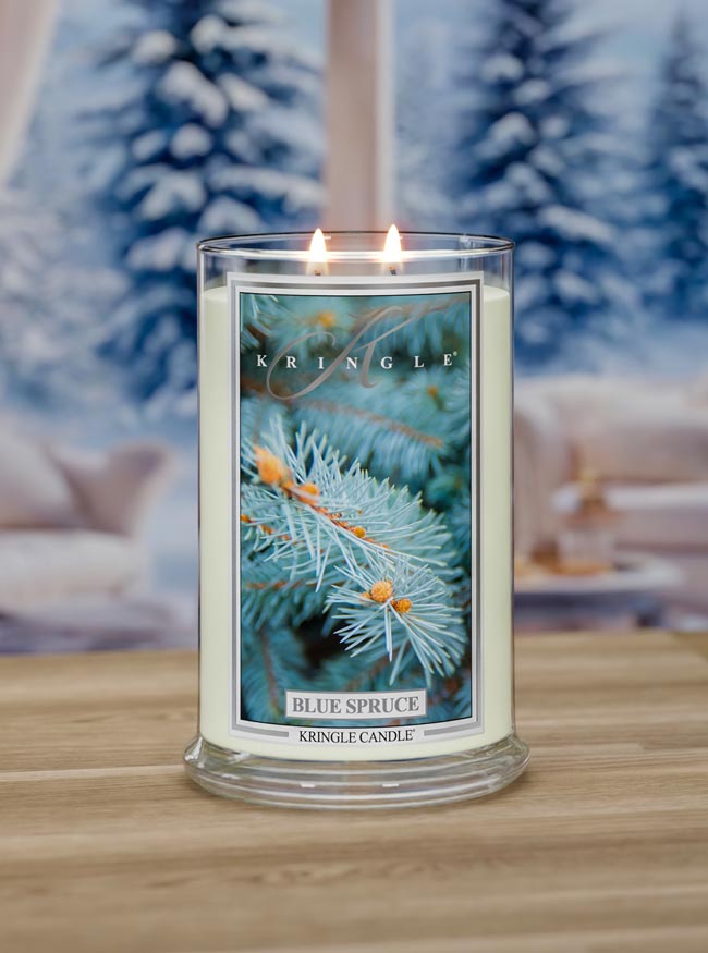 Blue Spruce Large 2-Wick