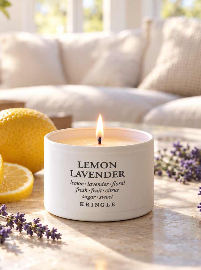Lemon Lavender | 1-Wick Tin 3 oz