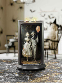 Skeleton in Victorian Costume Large 2-Wick - Kringle Candle Company