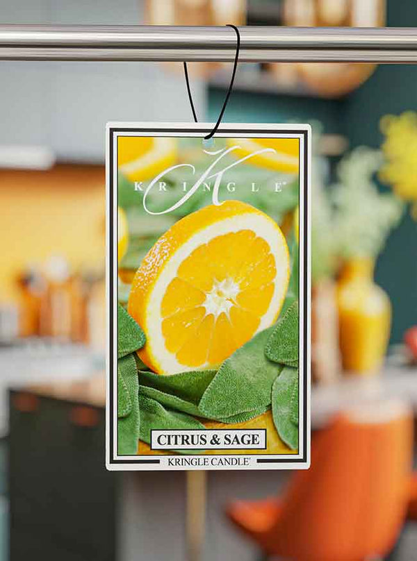 Citrus & Sage Scented Air Freshener - Kringle Candle Company