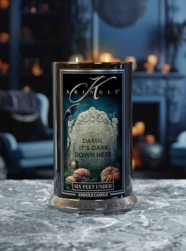 Six Feet Under Large 2-Wick - Kringle Candle Company