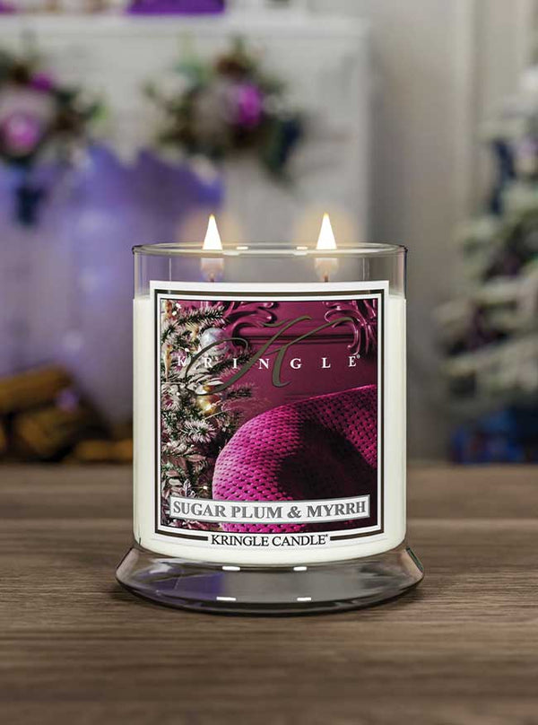 Sugar Plum & Myrrh Medium 2-Wick - Kringle Candle Company