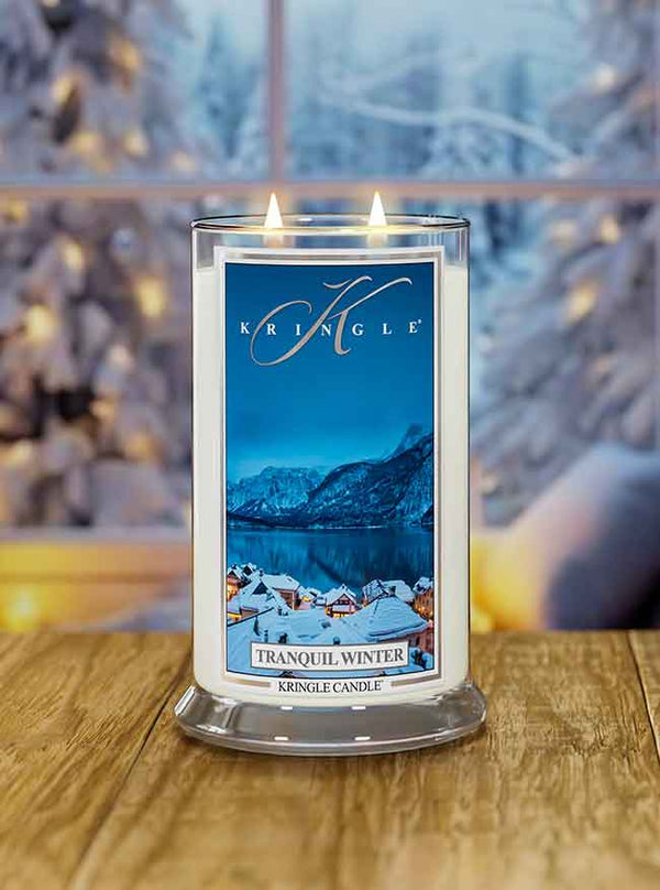 Tranquil Winter Scented Large 2-wick Candle 