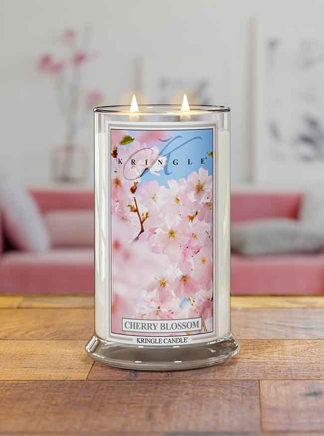 Cherry Blossom  Large 2-wick - Kringle Candle Company