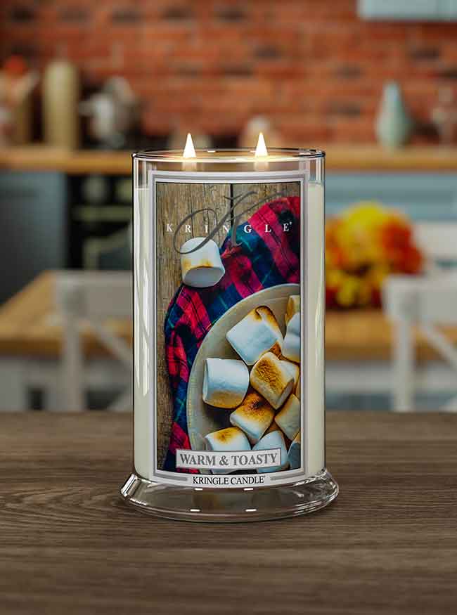 Warm & Toasty Large 2-Wick - Kringle Candle Company