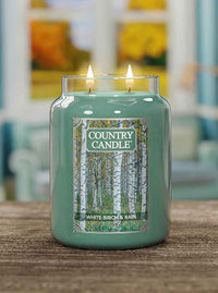 White Birch & Rain Large 2-wick - Kringle Candle Company