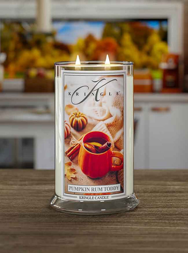 Pumpkin Rum Toddy Large 2-Wick