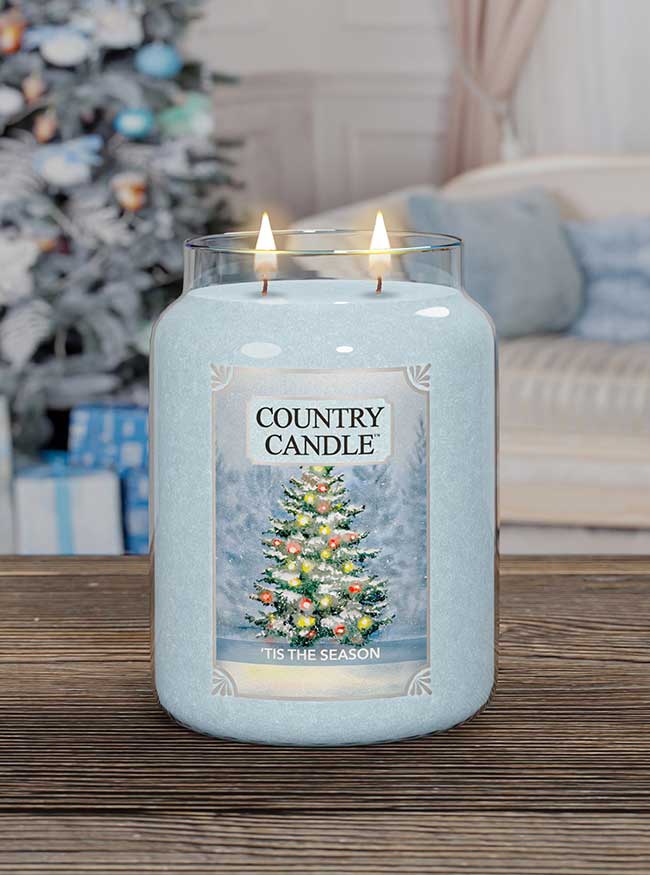 'Tis The Season Large 2-wick - Kringle Candle Company