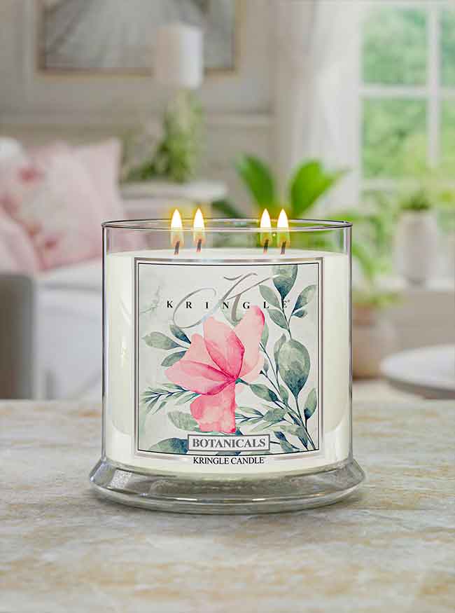 Botanicals Scented 4-wick Candle - Kringle Candle Store