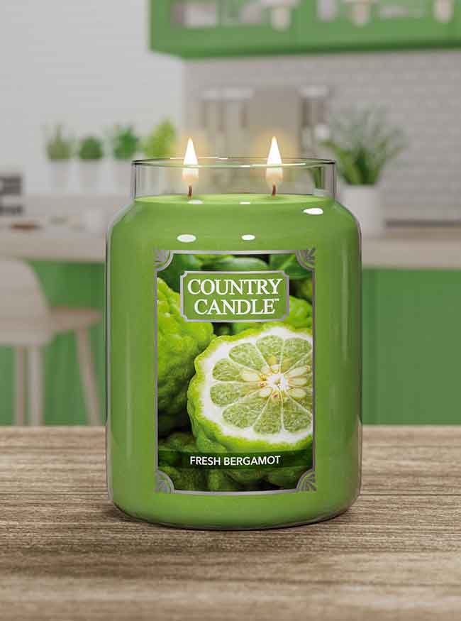 Fresh Bergamot Large 2-wick