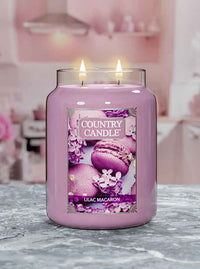 Lilac Macaron Large 2-wick