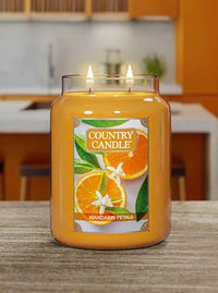 Mandarin Petals Large 2-wick