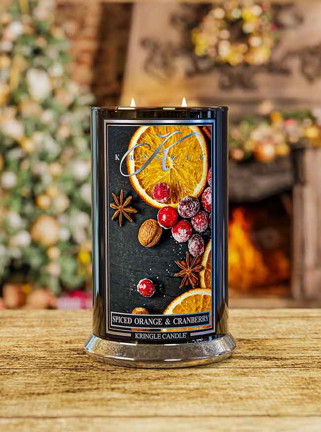 Spiced Orange & Cranberry | Large 2-wick