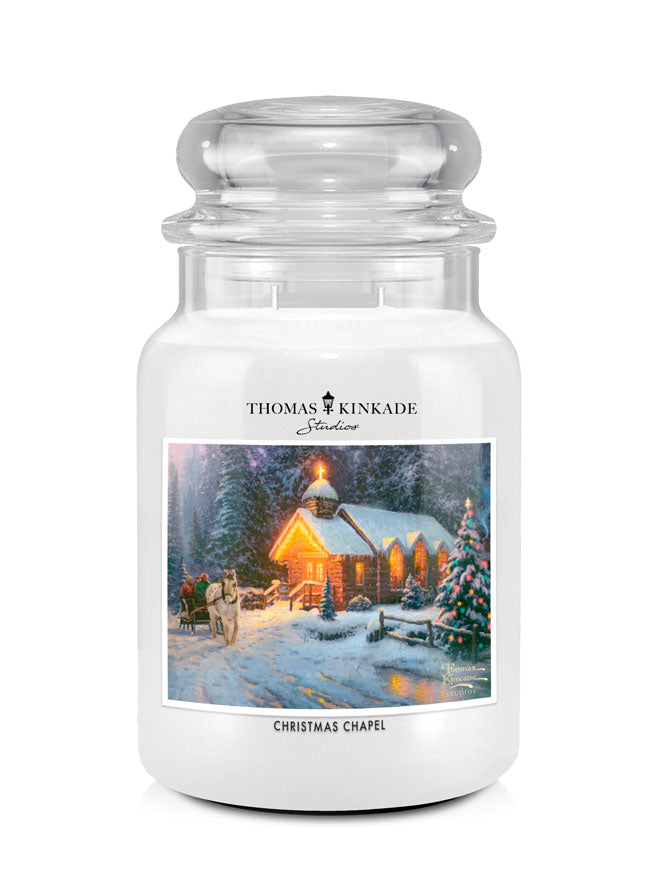 Christmas Chapel Scented Candle Large 2-wick candle