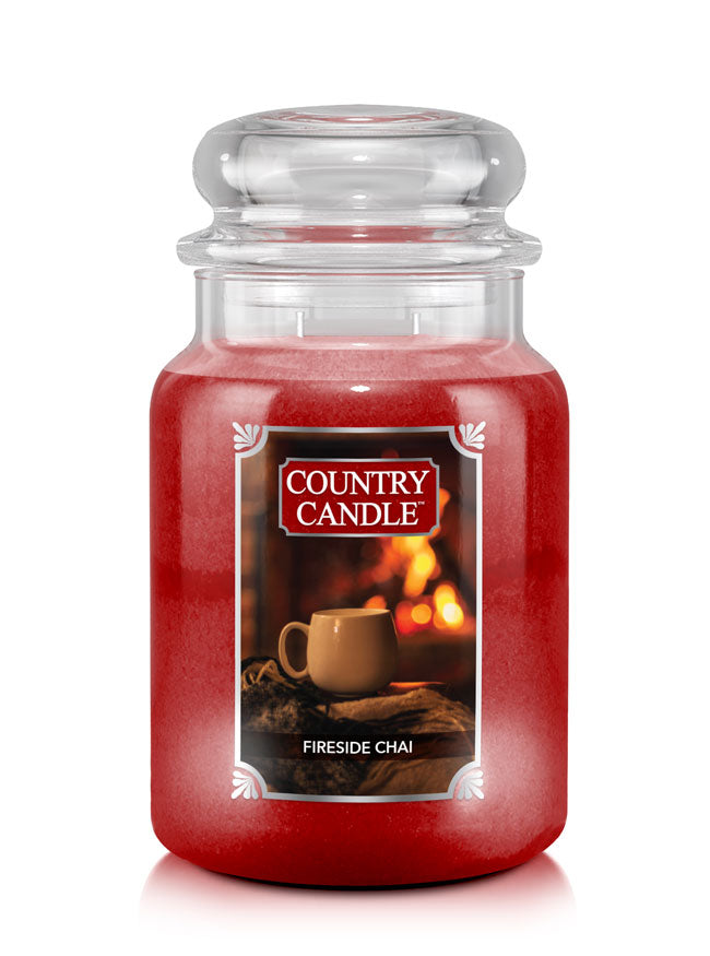 Fireside Chai Large 2-wick - Kringle Candle Company